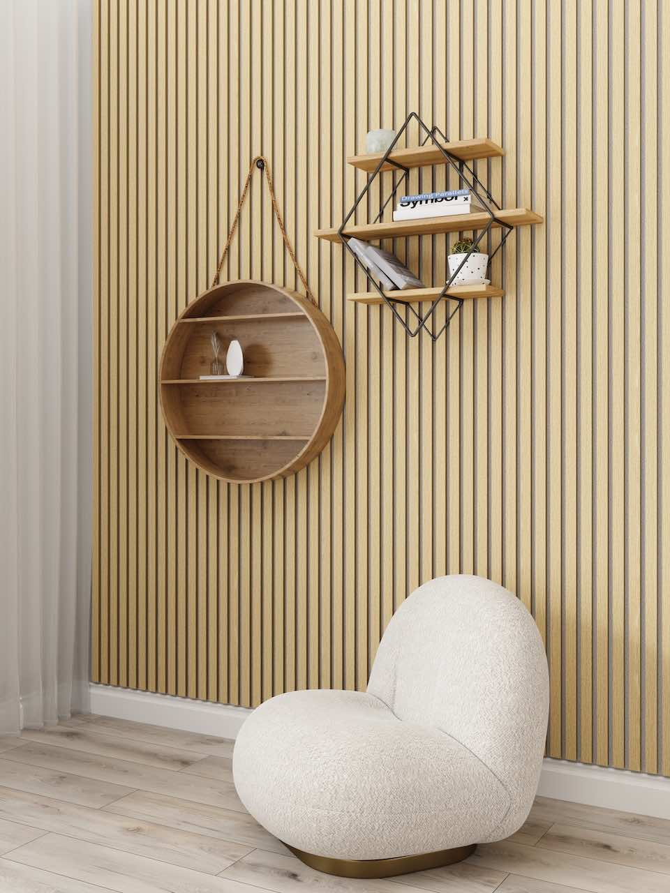 Vertiwood Light Oak / Grey PET